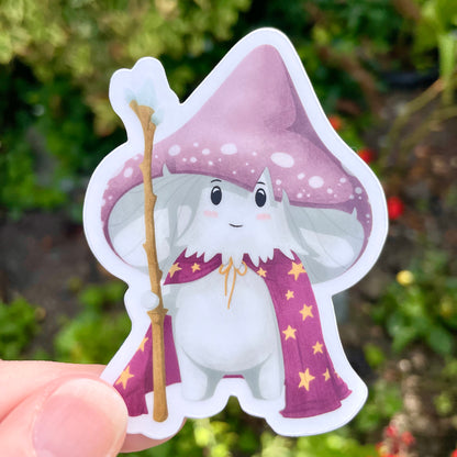 MUSHROOM WIZARD STICKER