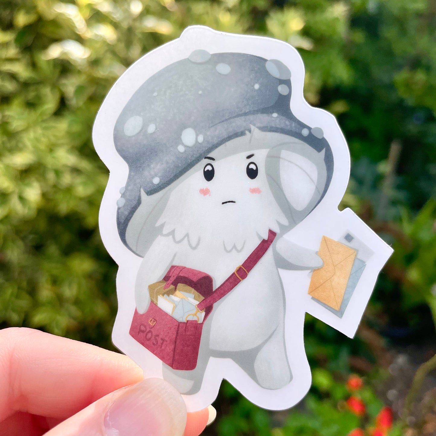 MUSHROOM POSTMAN STICKER