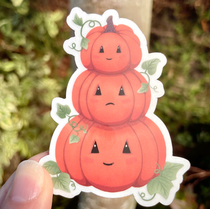 PUMPKIN STACK STICKER