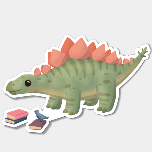 STEGOSAURUS STICKER