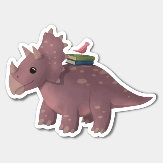 TRICERATOPS STICKER